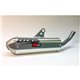 Silenciador Gas Gas GG MC 250 2021 / KTM 250 SX 19-ON / HVA TC 250 19-ON SHORTY