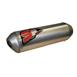 S3 Sinnis SINNIS SP125 SILVER SILENCER/ STEEL END CAP