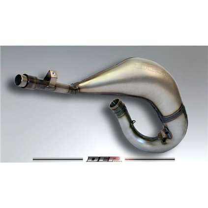 Tubo expansión acero Suzuki RM125 01-ON