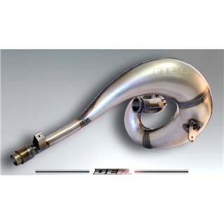 Tubo expansión acero Suzuki RM250 02