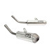 Silenciador Husqvarna HVA TC250 14-16 / KTM 250 SX 11-16 SHORTY